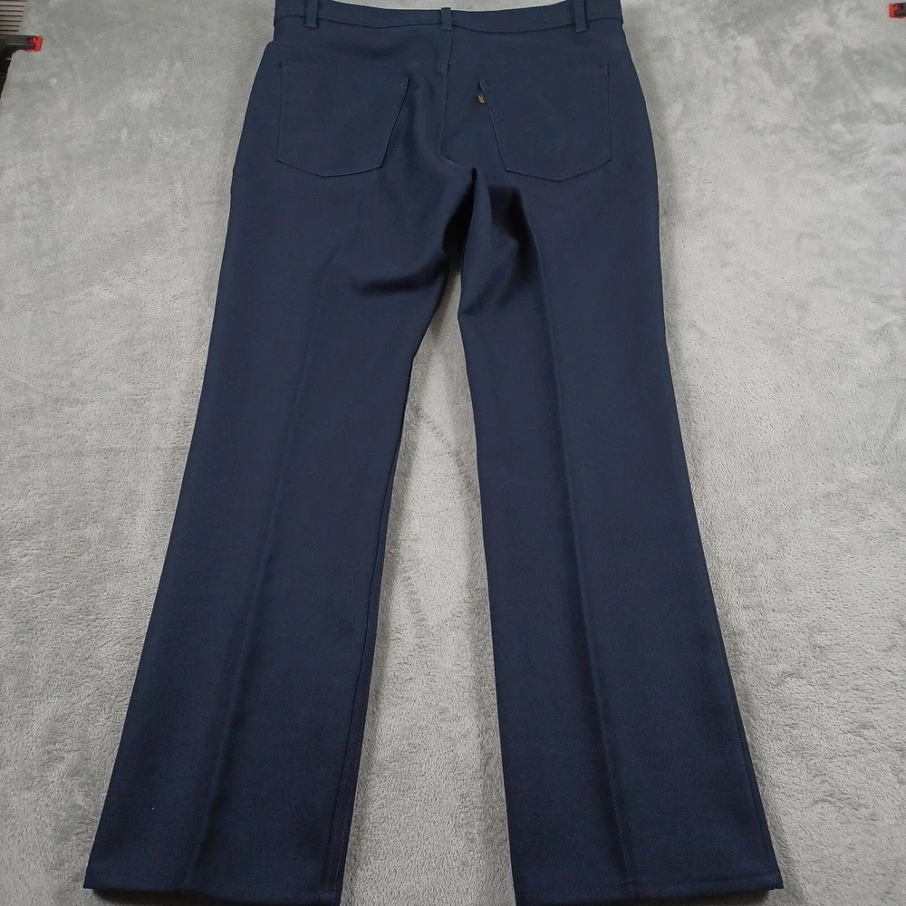 Vintage Levis Pants Mens 38x30 Blue‎ Straight Black Gold Tag Casual Preppy